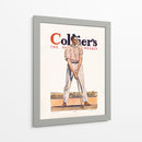 Golf en Collier’s (1908) Hombre de época - Edward Penfield | Cuadro decorativo de Canvas Lab