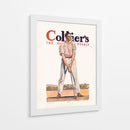 Golf en Collier’s (1908) Hombre de época - Edward Penfield | Cuadro decorativo de Canvas Lab