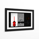Ilusión óptica de cristal rojo - Doris Reindl | Cuadro decorativo de Canvas Lab