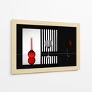 Ilusión óptica de cristal rojo - Doris Reindl | Cuadro decorativo de Canvas Lab