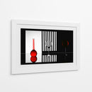 Ilusión óptica de cristal rojo - Doris Reindl | Cuadro decorativo de Canvas Lab
