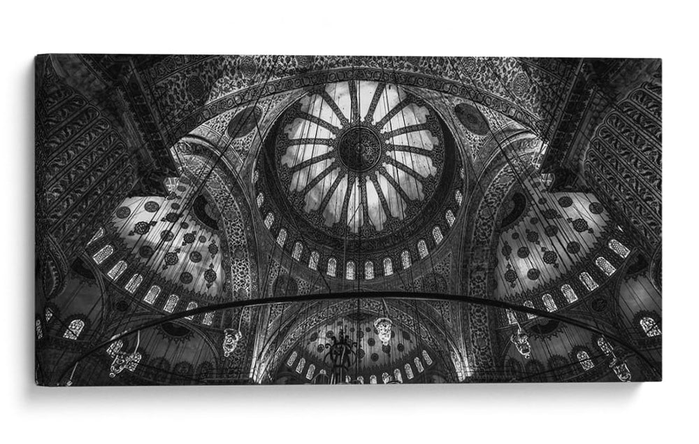 Interior ornamentado de la mezquita - Michael Jurek | Cuadro decorativo de Canvas Lab