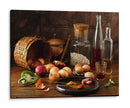 Ingredientes para una cocina rústica - Luiz Laercio | Cuadro decorativo de Canvas Lab