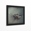 Misteriosa manada de caballos - Huseyin Taşkın | Cuadro decorativo de Canvas Lab