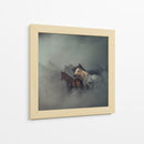 Misteriosa manada de caballos - Huseyin Taşkın | Cuadro decorativo de Canvas Lab