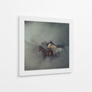 Misteriosa manada de caballos - Huseyin Taşkın | Cuadro decorativo de Canvas Lab