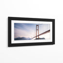 Majestuoso puente dorado - Qing Ai | Cuadro decorativo de Canvas Lab