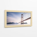 Majestuoso puente dorado - Qing Ai | Cuadro decorativo de Canvas Lab