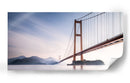 Majestuoso puente dorado - Qing Ai | Cuadro decorativo de Canvas Lab