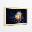 Medusas vibrantes de las profundidades marinas - Alexander Semenov | Cuadro decorativo de Canvas Lab