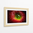 Manzana roja cubierta de rocío - Aida Ianeva | Cuadro decorativo de Canvas Lab