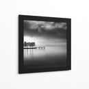 Muelle del lago sereno - George Digalakis | Cuadro decorativo de Canvas Lab