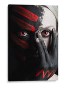 Ojos pintados de rojo - Tim Paza May | Cuadro decorativo de Canvas Lab