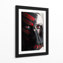 Ojos pintados de rojo - Tim Paza May | Cuadro decorativo de Canvas Lab