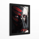Ojos pintados de rojo - Tim Paza May | Cuadro decorativo de Canvas Lab