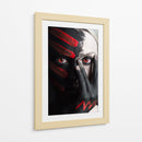 Ojos pintados de rojo - Tim Paza May | Cuadro decorativo de Canvas Lab