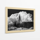 Olas de tormenta en el faro - Alejandro Garcia Bernardo | Cuadro decorativo de Canvas Lab