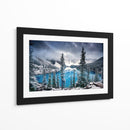 Montañas azules de invierno - Trevor Cole | Cuadro decorativo de Canvas Lab