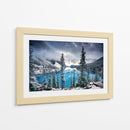 Montañas azules de invierno - Trevor Cole | Cuadro decorativo de Canvas Lab