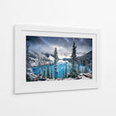 Montañas azules de invierno - Trevor Cole | Cuadro decorativo de Canvas Lab
