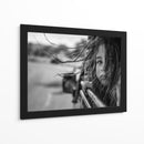 Niño azotado por el viento - Tomasz Solinski | Cuadro decorativo de Canvas Lab