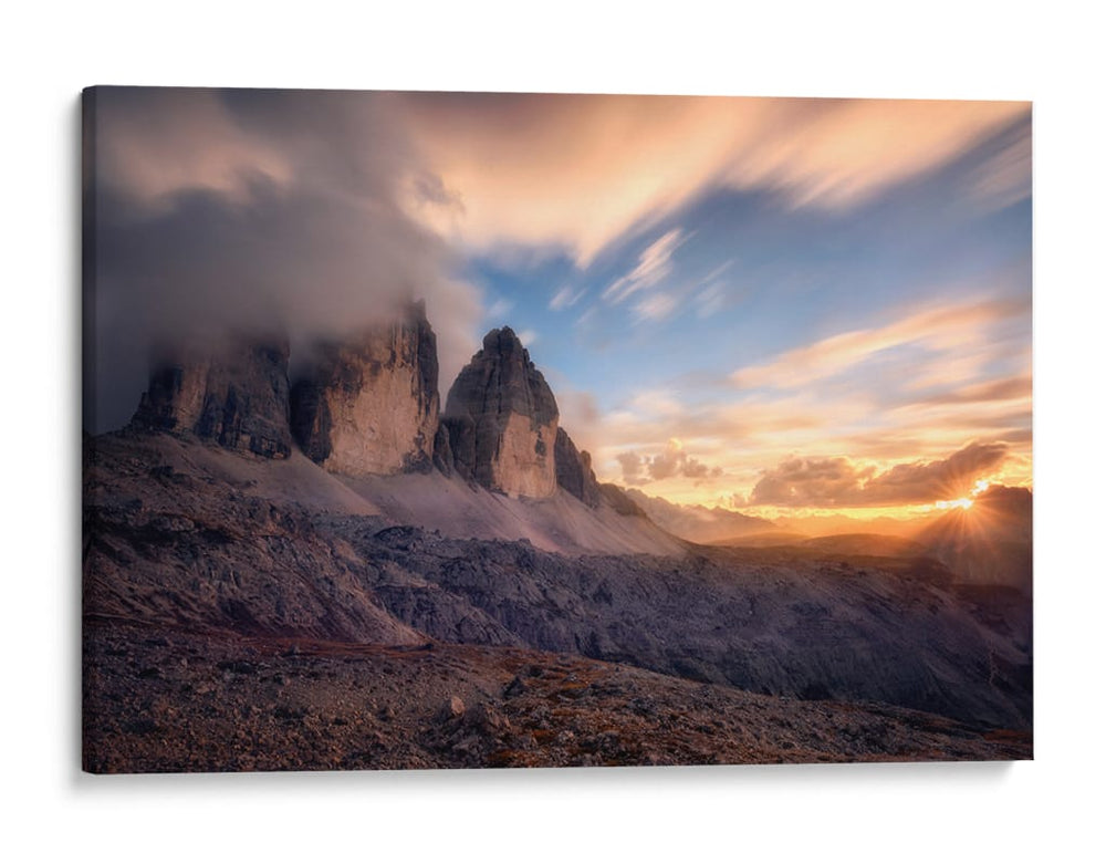 Majestuosa puesta de sol en la montaña - Daniel Gastager | Cuadro decorativo de Canvas Lab