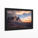 Majestuosa puesta de sol en la montaña - Daniel Gastager | Cuadro decorativo de Canvas Lab