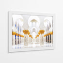 Pasillo de la majestuosa mezquita - Mohamed Raof | Cuadro decorativo de Canvas Lab