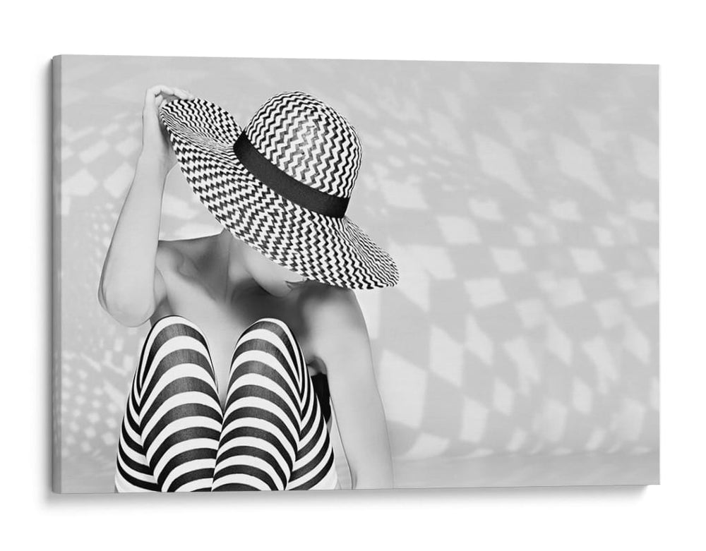 Mujer moda gráfica - Howard Ashton-Jones | Cuadro decorativo de Canvas Lab