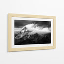 Majestuosas montañas nubosas - Sebastien Cheminade | Cuadro decorativo de Canvas Lab