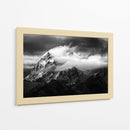 Majestuosas montañas nubosas - Sebastien Cheminade | Cuadro decorativo de Canvas Lab