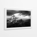 Majestuosas montañas nubosas - Sebastien Cheminade | Cuadro decorativo de Canvas Lab