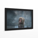 Mono de nieve bajo la lluvia - Takeshi Marumoto | Cuadro decorativo de Canvas Lab