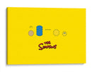 The Simpsons abstract | Cuadro decorativo de Canvas Lab
