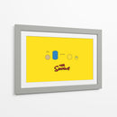 The Simpsons abstract | Cuadro decorativo de Canvas Lab