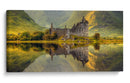 Reflejo del lago del castillo escocés - Wojciech Kruczynski | Cuadro decorativo de Canvas Lab
