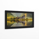Reflejo del lago del castillo escocés - Wojciech Kruczynski | Cuadro decorativo de Canvas Lab