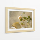 Rosas marchitas libro abierto - Delphine Devos | Cuadro decorativo de Canvas Lab