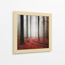 Sendero brumoso del bosque otoñal - Carsten Meyerdierks | Cuadro decorativo de Canvas Lab