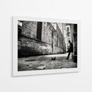 Saxofón del barrio gótico - GertJan van Geerenstein | Cuadro decorativo de Canvas Lab