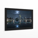 Reflejos de la ciudad a la luz de la luna - Mike | Cuadro decorativo de Canvas Lab