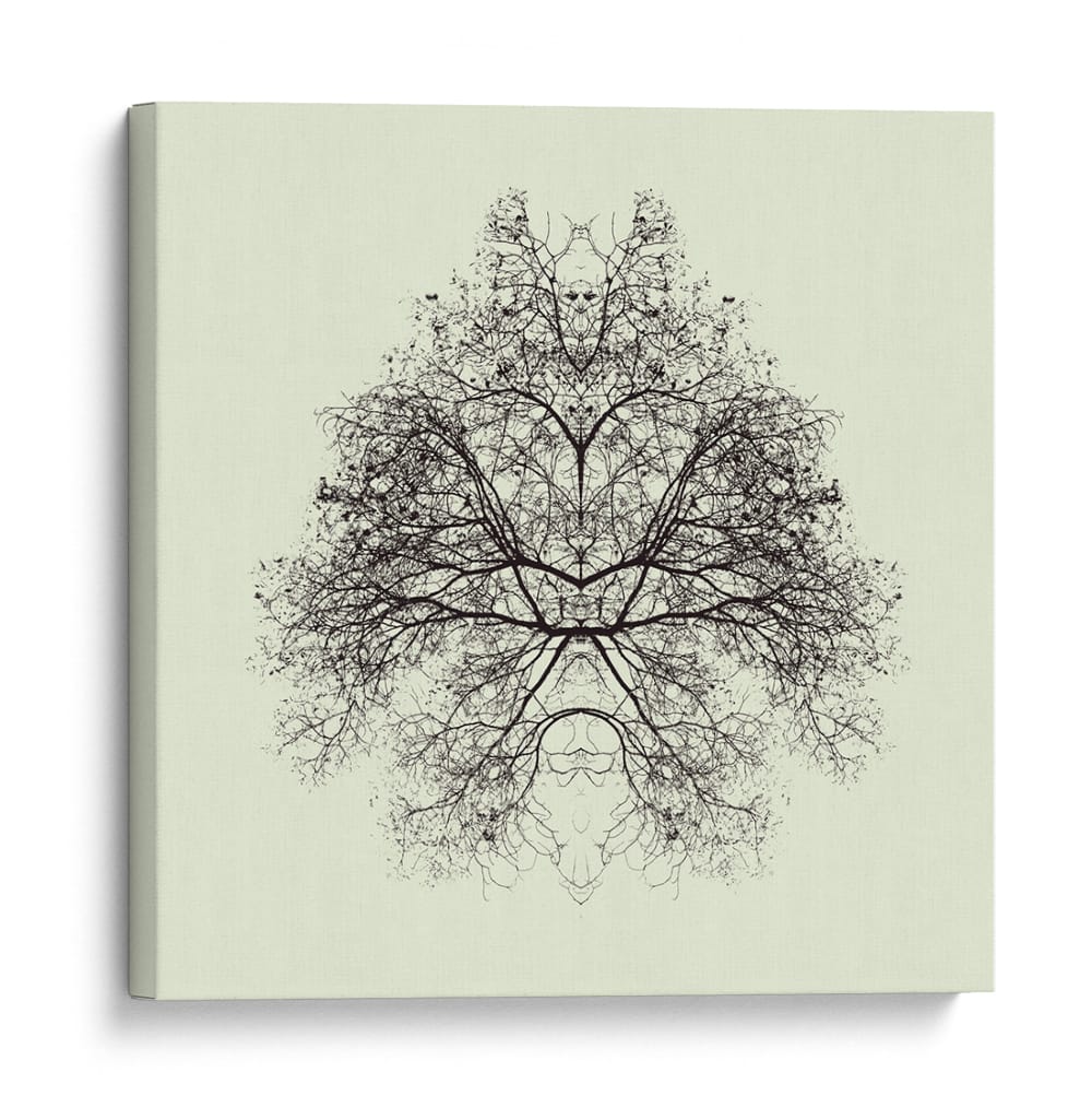 Simetría del árbol místico - Nadav Jonas | Cuadro decorativo de Canvas Lab