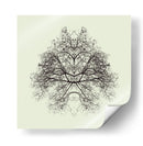 Simetría del árbol místico - Nadav Jonas | Cuadro decorativo de Canvas Lab