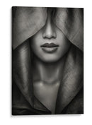 Retrato misterioso velado - azalaka | Cuadro decorativo de Canvas Lab