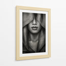 Retrato misterioso velado - azalaka | Cuadro decorativo de Canvas Lab
