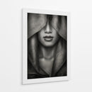 Retrato misterioso velado - azalaka | Cuadro decorativo de Canvas Lab