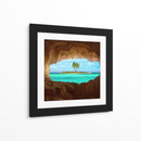 Vista de la cueva de Paradise Island - Matt Anderson | Cuadro decorativo de Canvas Lab
