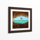 Vista de la cueva de Paradise Island - Matt Anderson | Cuadro decorativo de Canvas Lab