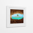 Vista de la cueva de Paradise Island - Matt Anderson | Cuadro decorativo de Canvas Lab