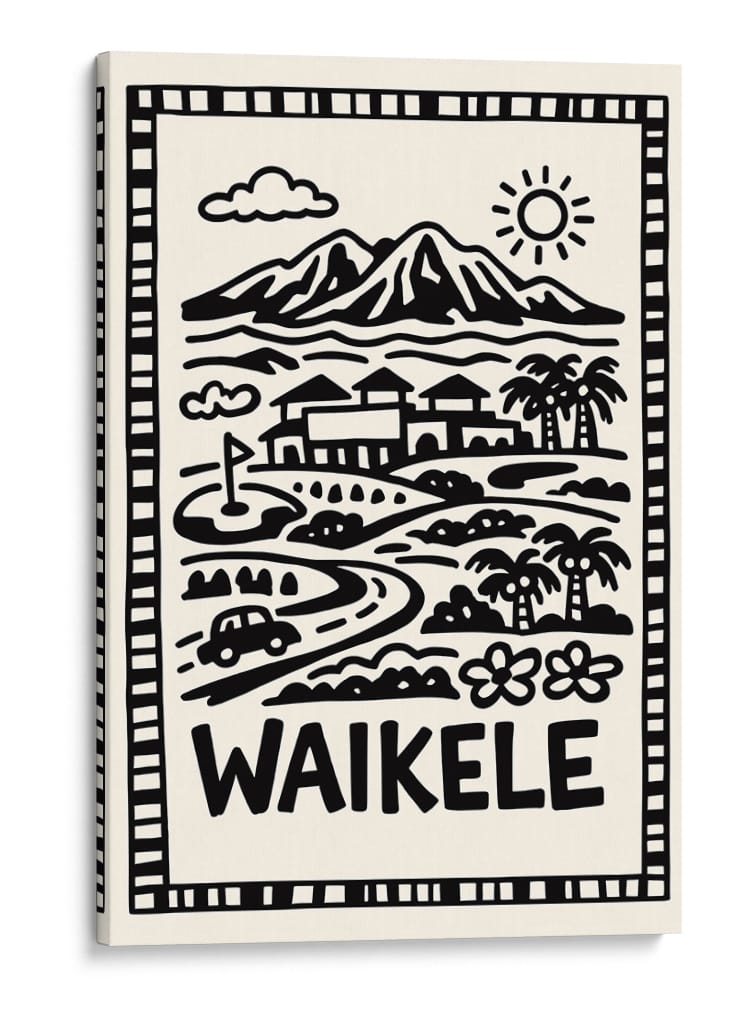 Waikele, el paraíso del golf - Patryk Krygowski | Cuadro decorativo de Canvas Lab
